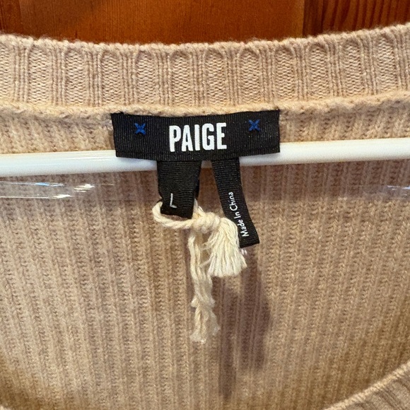 NEW Paige Virtue Scoop Neck Ribbed Sweater - Picture 11 of 15